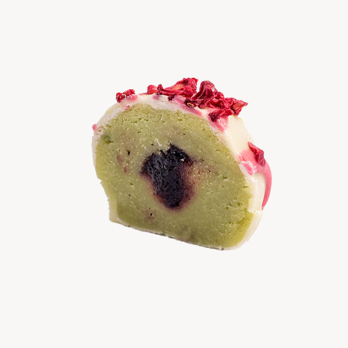 Pistazien-Himbeer-Marzipan