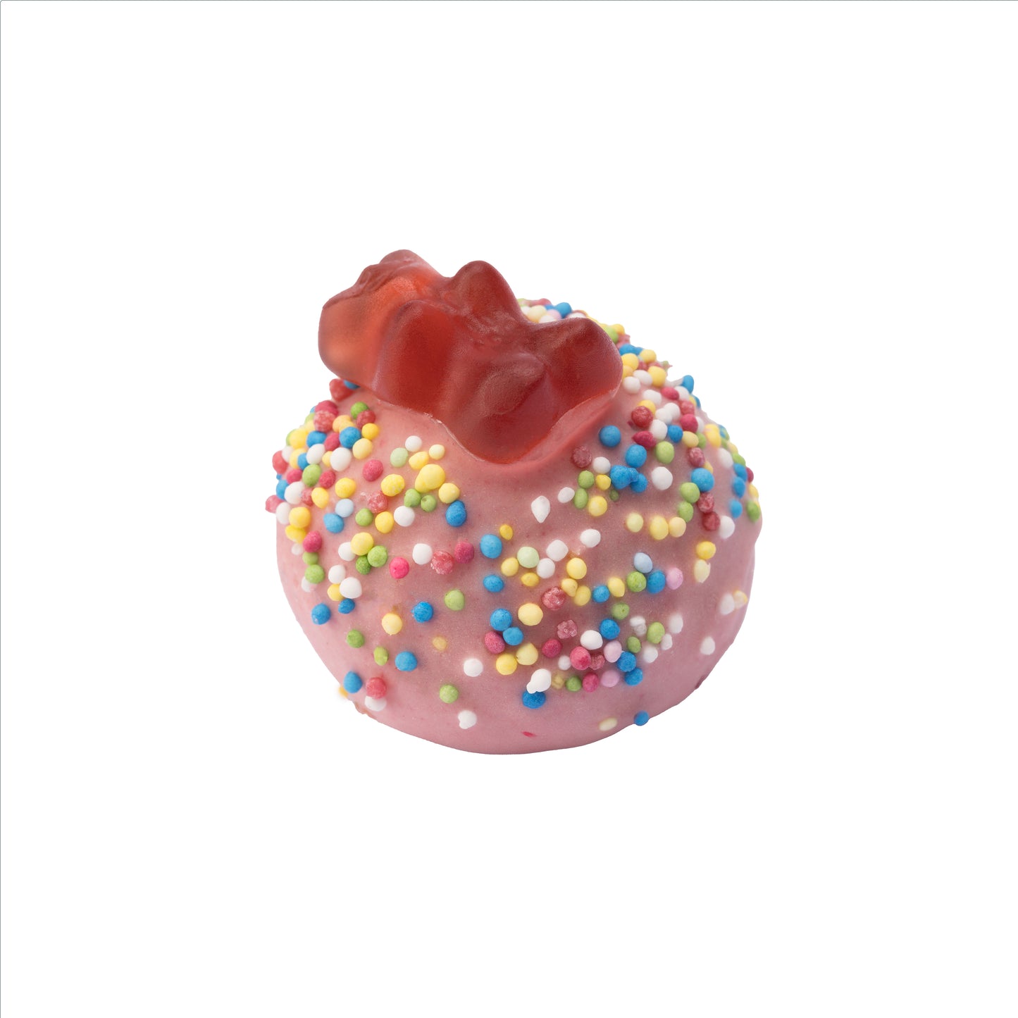 Haribo gumimacis marcipán desszert. Haribo gummy bear marzipan dessert. Haribo-Gummibärchen-Marzipandessert.