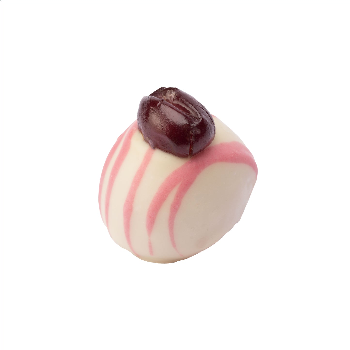 Roppanós cseresznyés marcipán desszert. Crunchy cherry marzipan dessert. Knuspriges Kirsch-Marzipandessert.