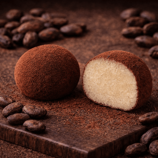 Cocoa Marzipan Potatoes