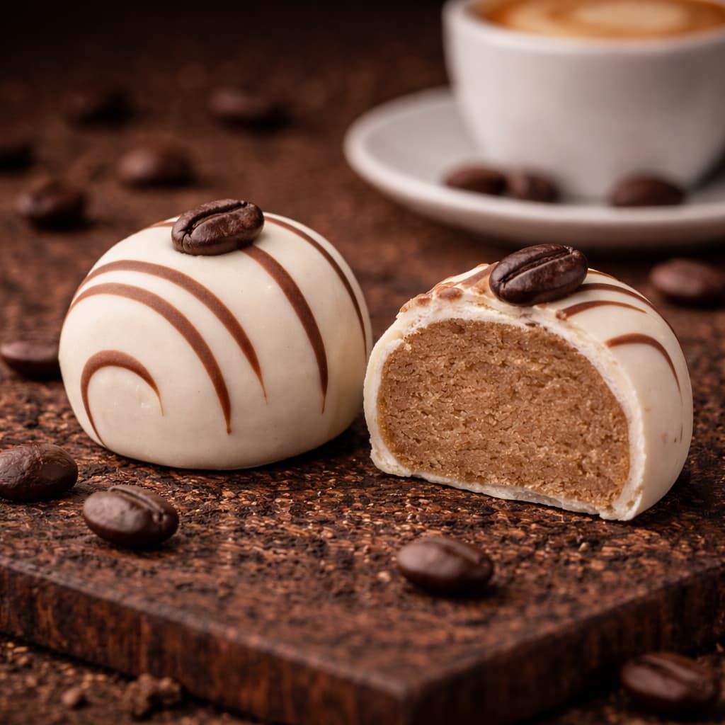 Az arabica karakteresen vérpezsdítő ízvilága a lágyan kényeztető marcipánnal elegyítve egy harmonikus, mégis kirobbanó élményt nyújtó ízkombinációban egyesül.